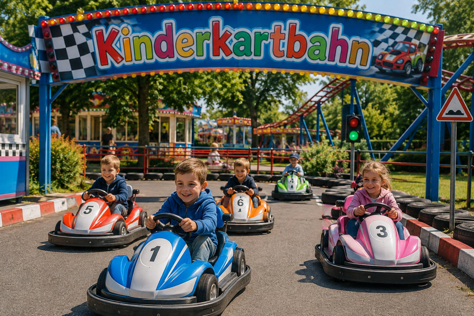 Kinderkartbahn